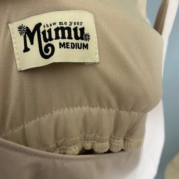 Show Me Your Mumu Caitlin Ruffle Dress M - Picture 5 of 8